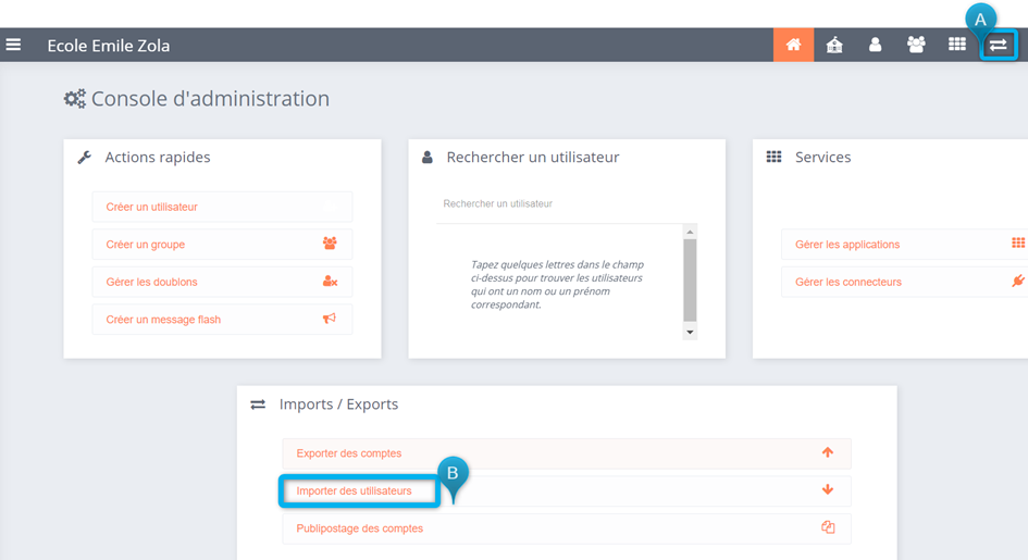 Etape Pr Parer Les Fichiers Csv Importer Accueil